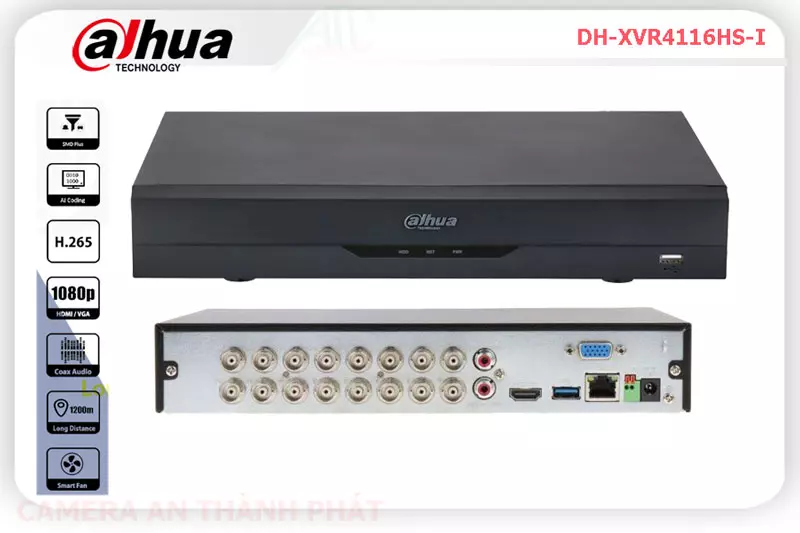 Đầu ghi hình 16 kênh dahua DH-XVR4116HS-I,DH-XVR4116HS-I Giá rẻ,DH XVR4116HS I,Chất Lượng DH-XVR4116HS-I,thông số